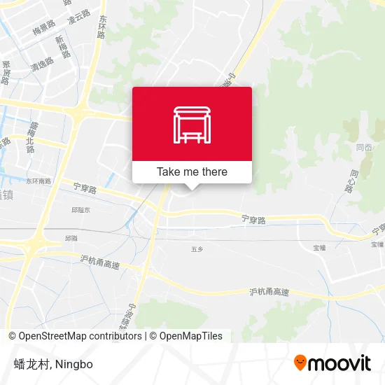蟠龙村 map