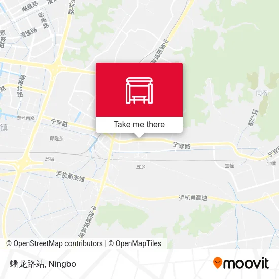 蟠龙路站 map