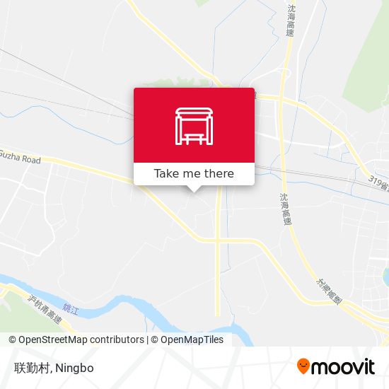 联勤村 map