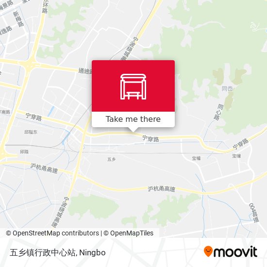 五乡镇行政中心站 map