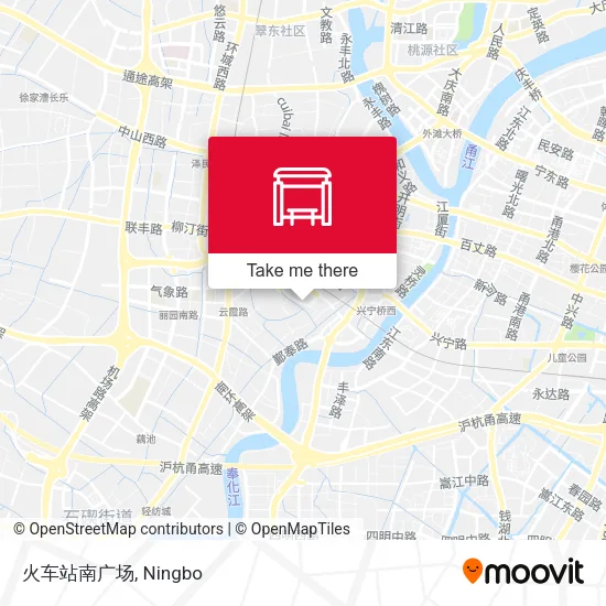 火车站南广场 map