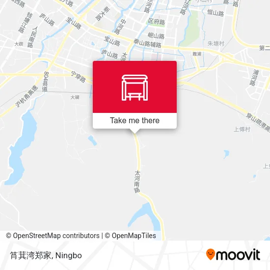 筲萁湾郑家 map