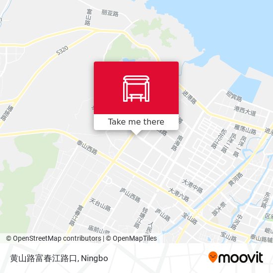 黄山路富春江路口 map