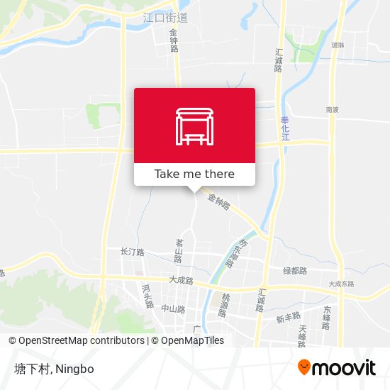 塘下村 map