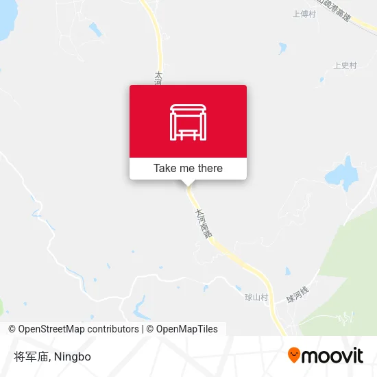 将军庙 map
