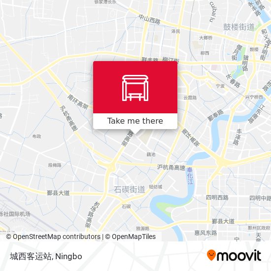 城西客运站 map