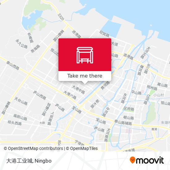 大港工业城 map