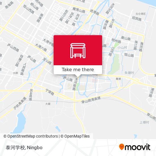 泰河学校 map