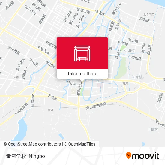 泰河学校 map