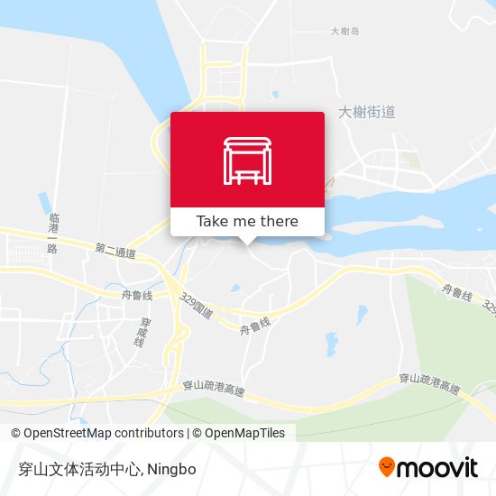 穿山文体活动中心 map