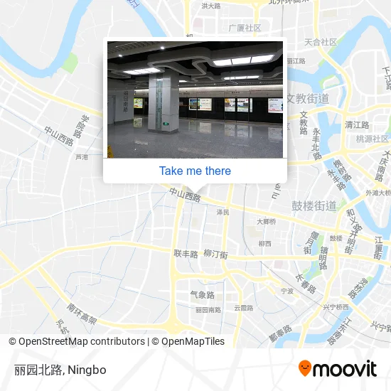 丽园北路 map