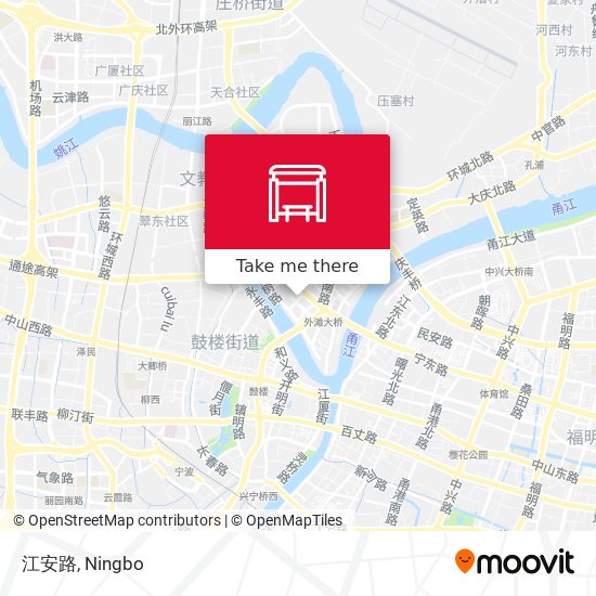 江安路 map