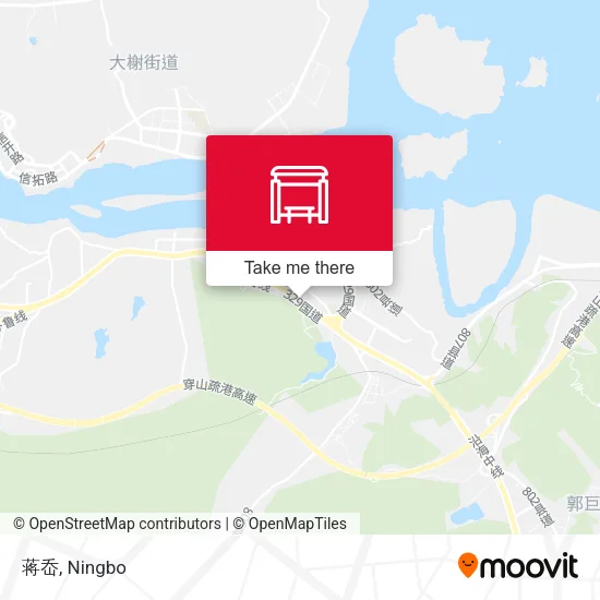 蒋岙 map