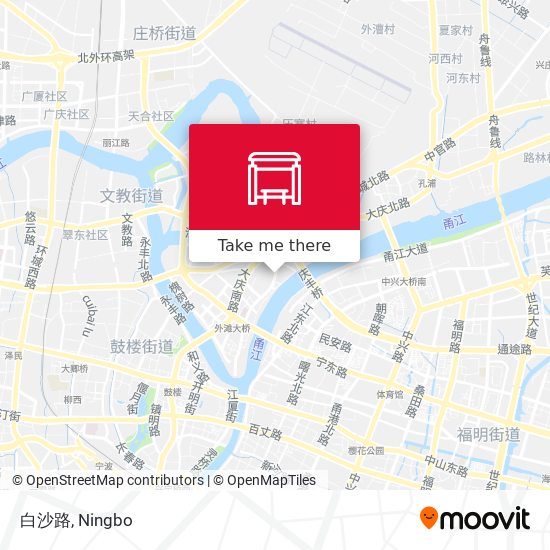 白沙路 map
