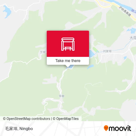 毛家埠 map