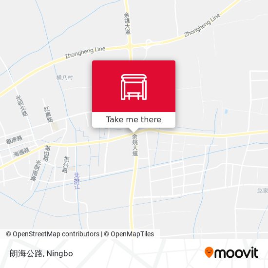 朗海公路 map