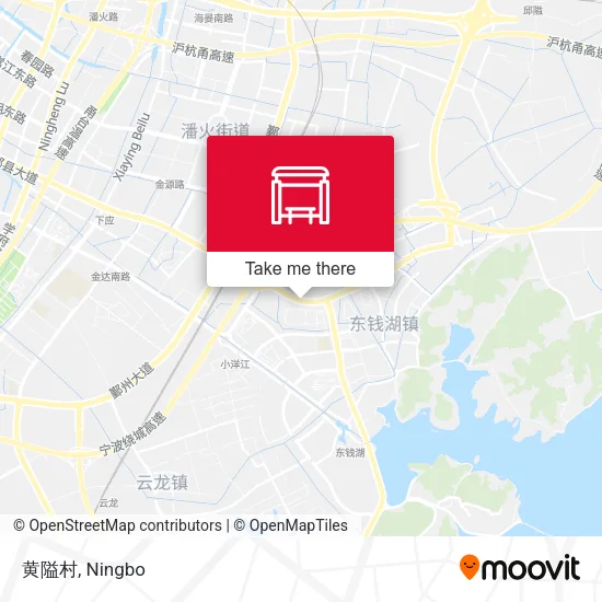黄隘村 map