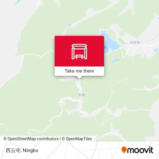 西云寺 map