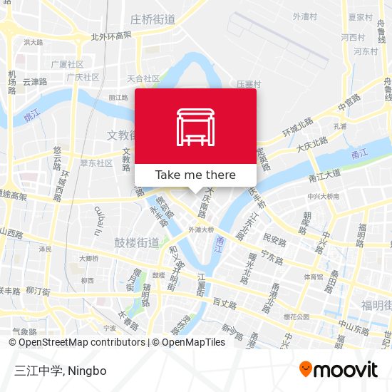 三江中学 map