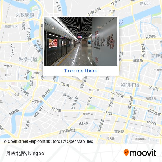 舟孟北路 map