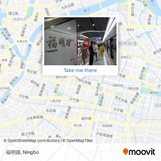 福明路 map