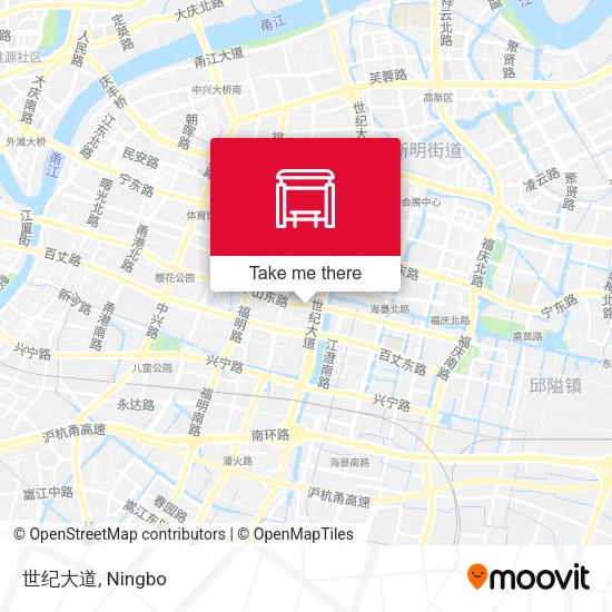 世纪大道 map