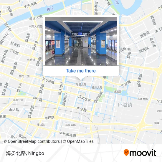 海晏北路 map