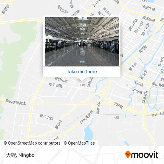 大碶 map