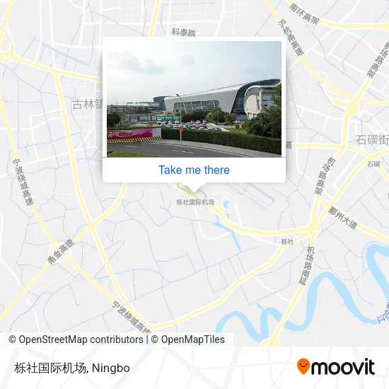 栎社国际机场 map