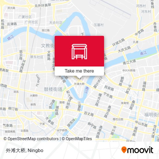 外滩大桥 map