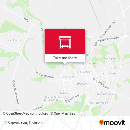 Карта Общежития