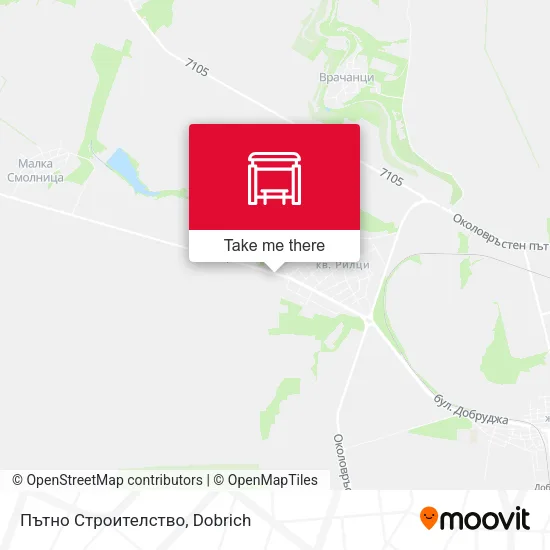 Карта Пътно Строителство