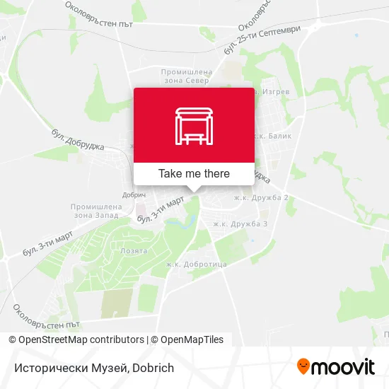 Карта Исторически Музей