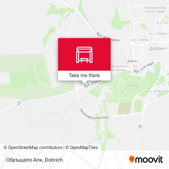 Карта Обръщало Апк