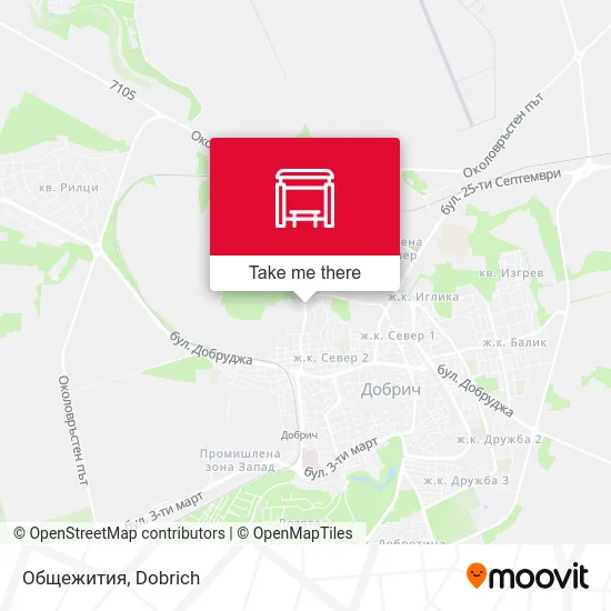 Карта Общежития