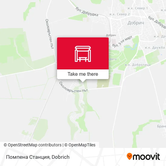 Карта Помпена Станция