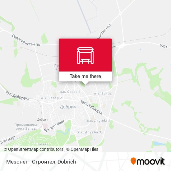 Мезонет - Строител map