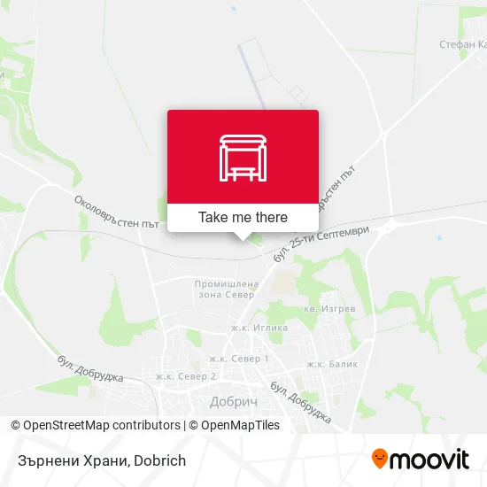 Карта Зърнени Храни