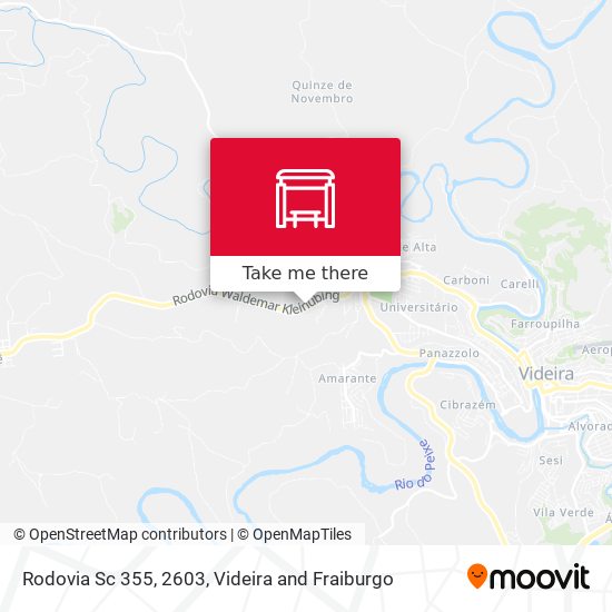 Rodovia Sc 355, 2603 map