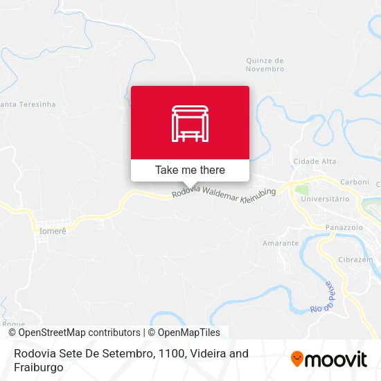 Rodovia Sete De Setembro, 1100 map
