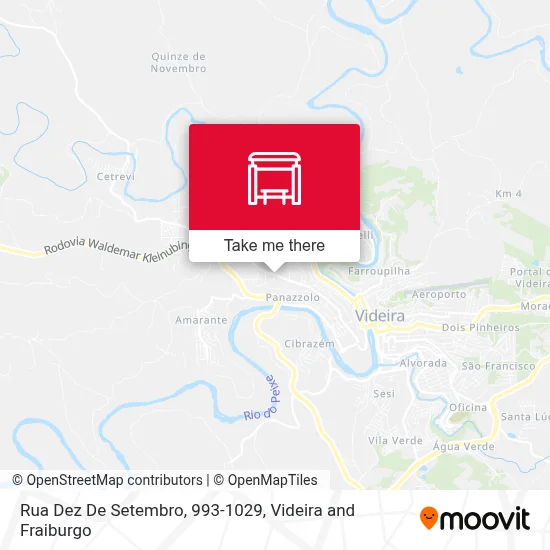 Rua Dez De Setembro, 993-1029 map