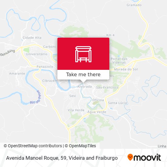 Avenida Manoel Roque, 59 map