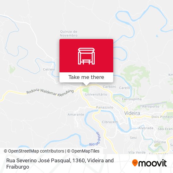 Rua Severino José Pasqual, 1360 map
