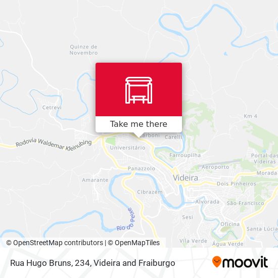 Rua Hugo Bruns, 234 map