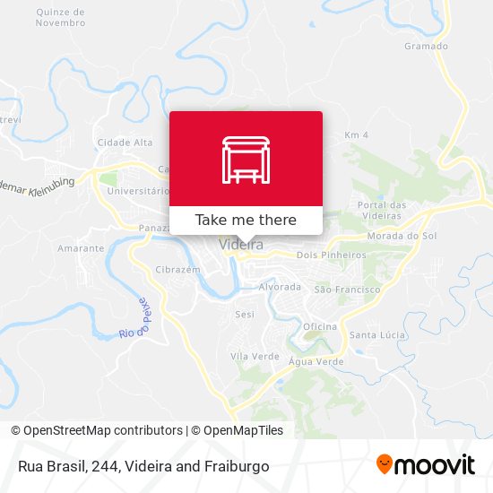 Rua Brasil, 244 map