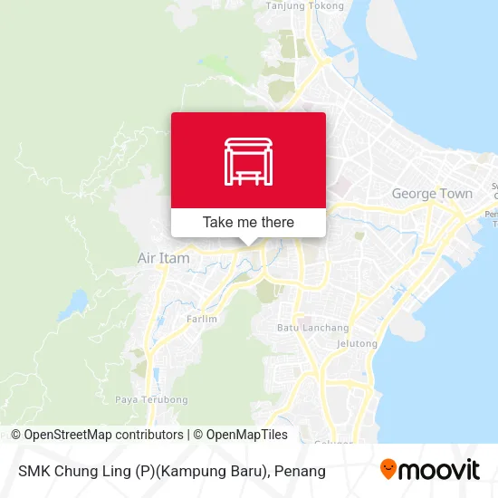 SMK Chung Ling (P)(Kampung Baru) map