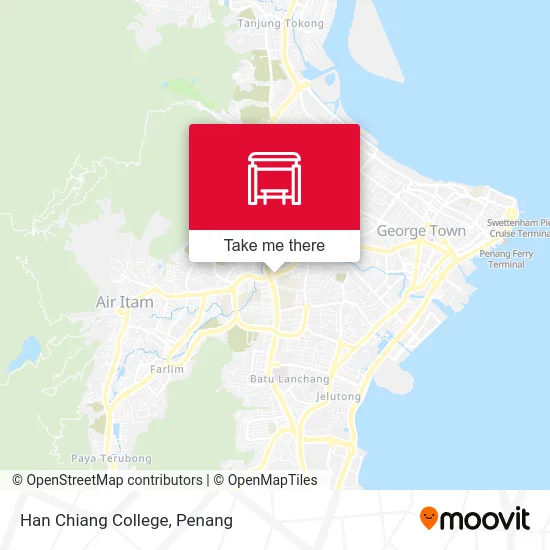 Han Chiang College map