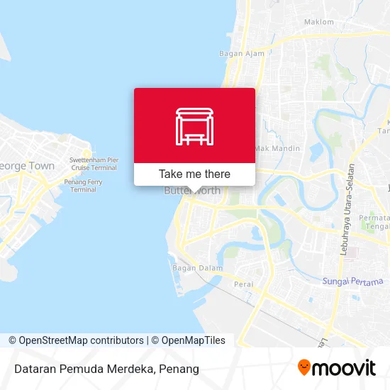Dataran Pemuda Merdeka map