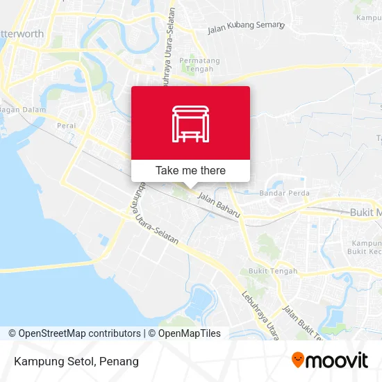 Kampung Setol map