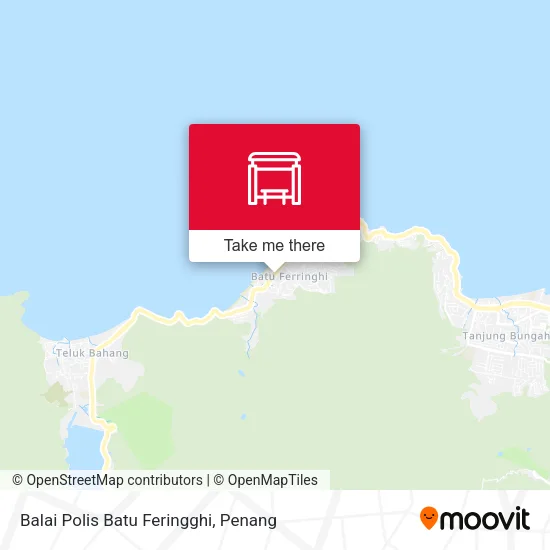 Balai Polis Batu Feringghi map
